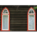 Wanjia new style upvc arch windows